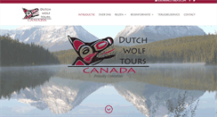 Desktop Screenshot of dutchwolftours.com